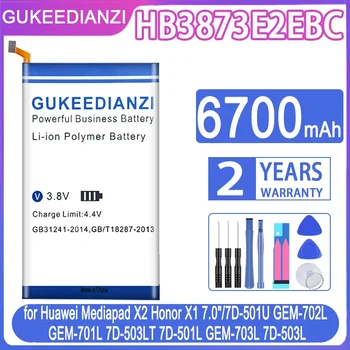HB3873E2EBC 6700mAh Batérie Pre Mediapad X1 X2 7.0