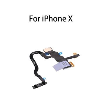 Tlačidlo napájania & Baterka Flex Kábel Pre iPhone X