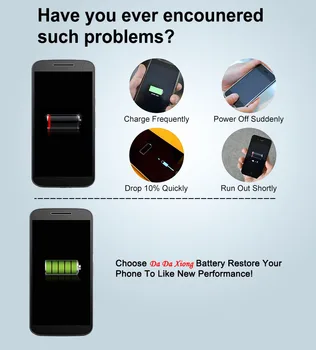 DaDaXiong 4400mAh Batérie Pre iPhone 7 Iphone7 7P 7Plus +Bezplatné Nástroje