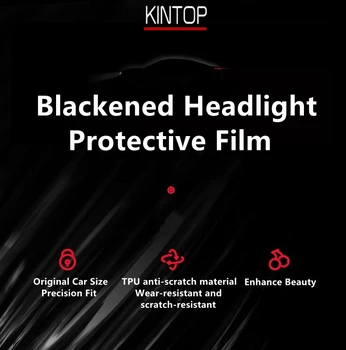 Pre AUDI Q5 10-18 TPU Čiernej Svetlometu Ochranný Film, Svetlometu Ochrany, Filmové Úpravy