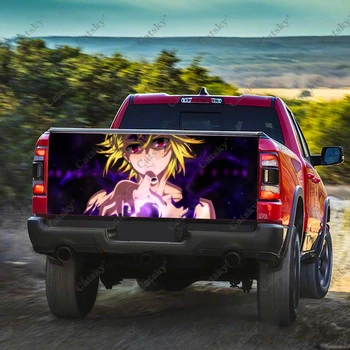 Sedem Smrteľných Hriechov anime Auto nálepky truck zadné ostrohové úprava vlastné vhodný pre SUV truck bolesť auto príslušenstvo obtlačky