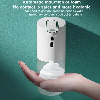 Vysoko kvalitné Senzor Aktivovaný Mydlo Automatický Dávkovač Mydla pre Kuchyňa Touchless Nabíjateľná Mydlo pre Kúpeľňa