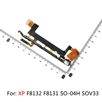 Pre Sony Xperia X F5122 F5121 vypínač Kompaktný XP F8132 F8131 Na Off Tlačidlo, TAKŽE-04H SOV33 Hlasitosť Hore dole, Flex Kábel