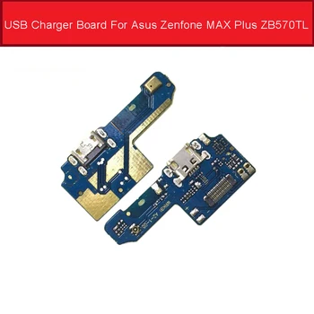 USB Nabíjací Dock Doska S Mikrofónom Pre Asus Zenfone MAX Plus ZB570TL USB Konektor Nabíjania Port Rada Náhradné