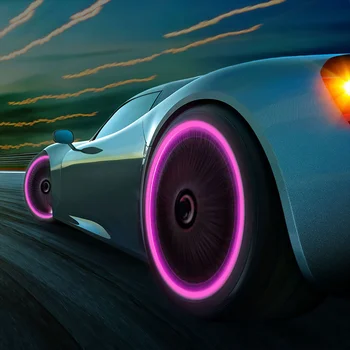 Nové Univerzálne Auto Pneu Ventil Čiapky Fluorescenčné Pneumatiky Ventily Stonky sa Vzťahuje na auto Lexus