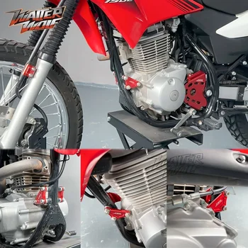 Pre Honda XR125L XR150L Motocross Príslušenstvo Motora Vešiak Doska Držiak Trojuholník Podporný Rám Motory Držiteľ XR 125L 150 L