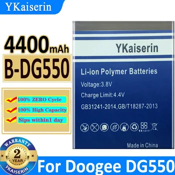 4400mAh YKaiserin Batérie Pre Doogee DG550 Pre Dýku 550 BDG550 Bateria